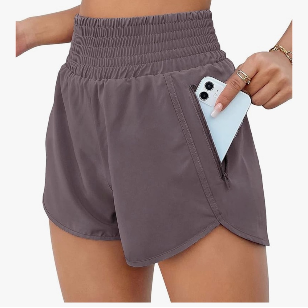 Women's Athletic/Running Shorts High Waisted